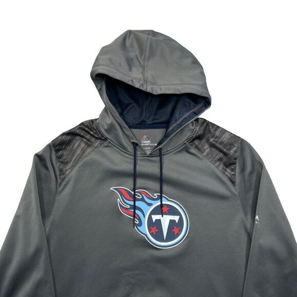 Majestic Men's Thermal Base Tennessee Titans Hoodie - Picture 3 of 10